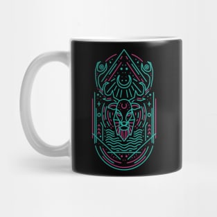 deer line art Mug